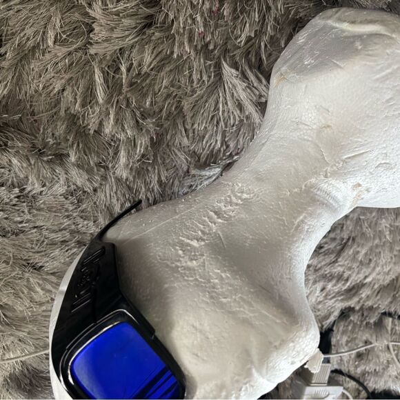 Versace 4451 GB1/55 Sunglasses Mirrored Unisex Maxi Medusa Biggie Shield Eyewear - Picture 10 of 14